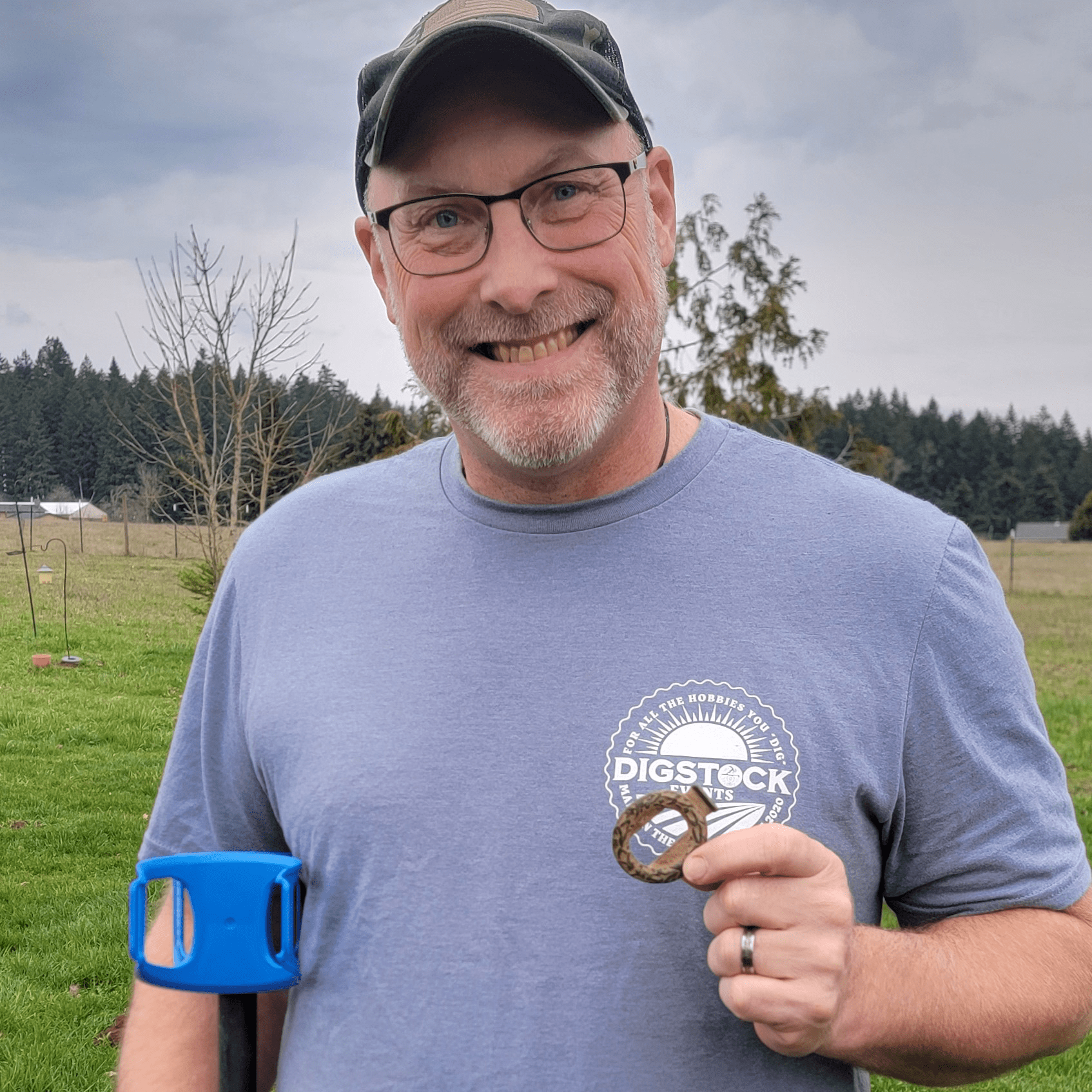 Brian - Civil War Confederate Buckle Half