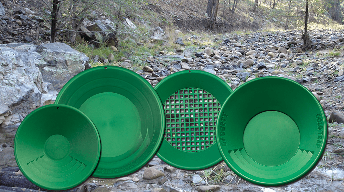 Garrett Deluxe Gold Pan Kit