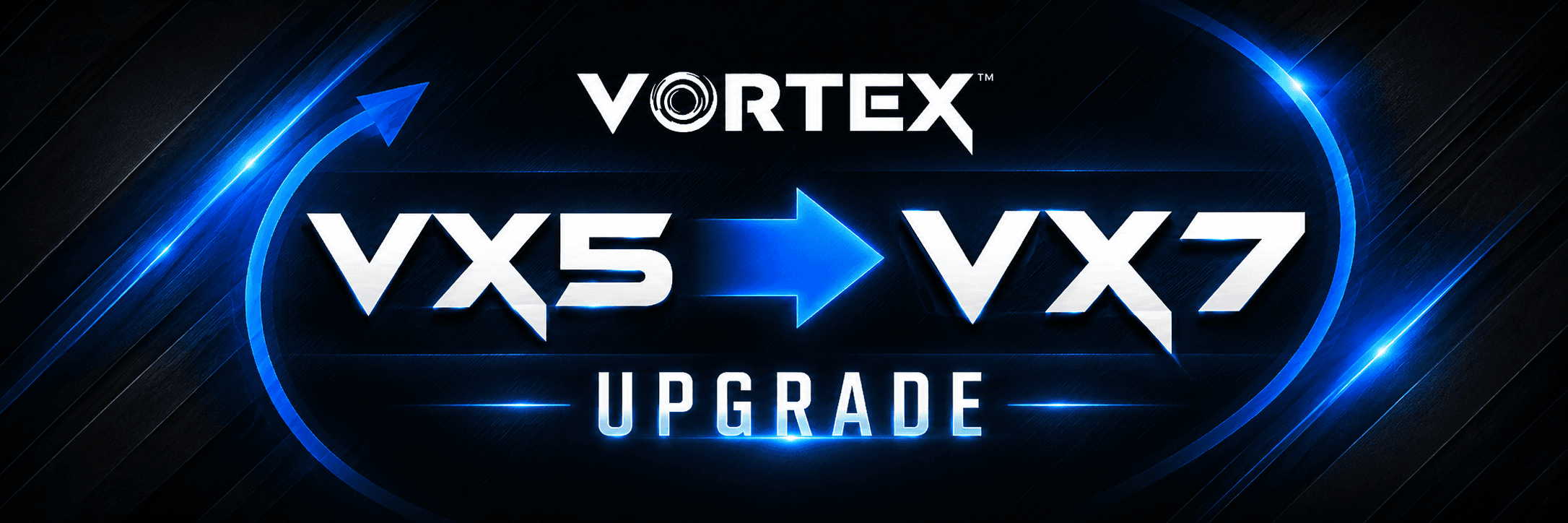 Vortex VX5 to VX7 firmware upgrade logo