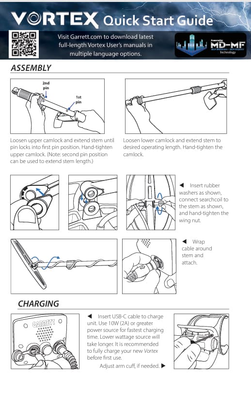 Vortex Quick Start Guide cover