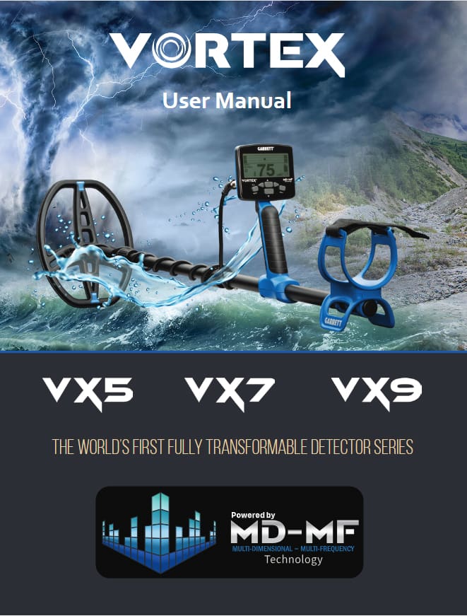 Vortex Owner's Manual cover