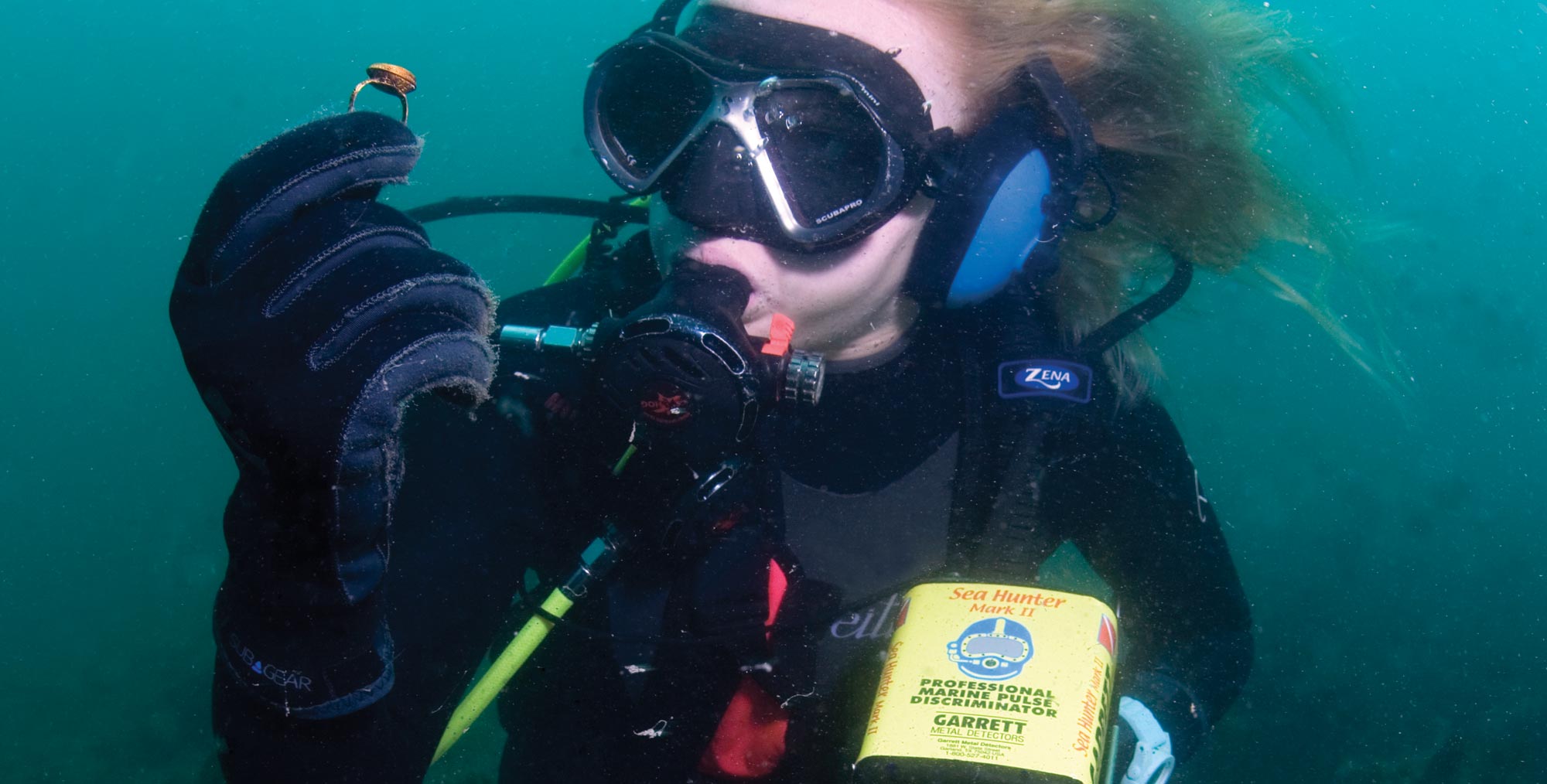 Sea Hunter Mark Underwater  Beach Metal Detector