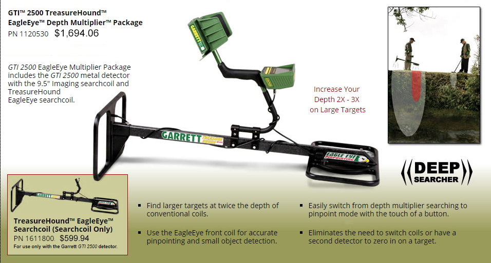 GTI 2500, Metal Detector with Imaging