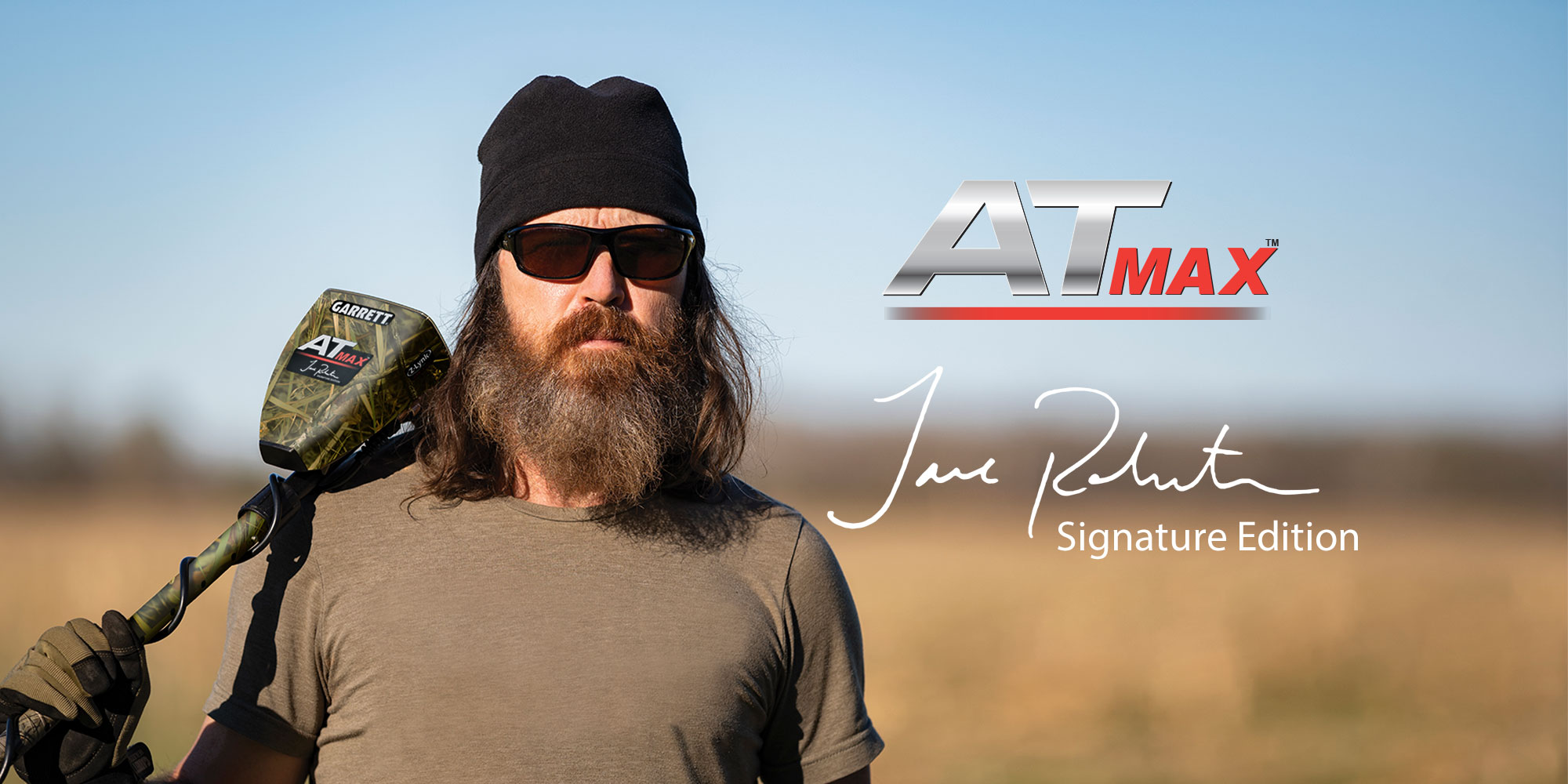 AT Max Signature Jase Robertson Metal Detector