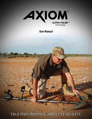 Axiom | Lightweight Pulse Induction Metal Detector for Gold