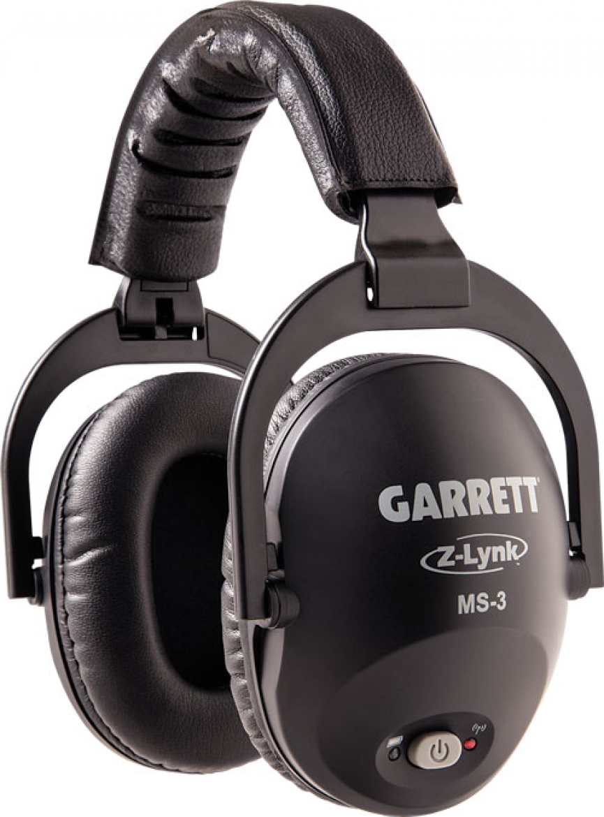 Garrett MS 3 Z Lynk Wireless Headphones Land use Garrett Metal 