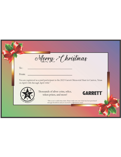 Printable Christmas Certificate