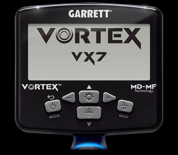 Vortex VX7 control panel