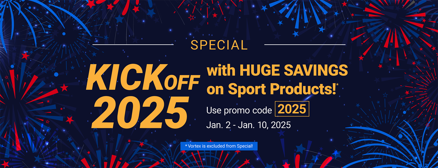 Garrett Direct: Kick Off 2025 Special! Huge savings on sport products! Excludes Vortex. Sale ends Jan. 10, 2025.