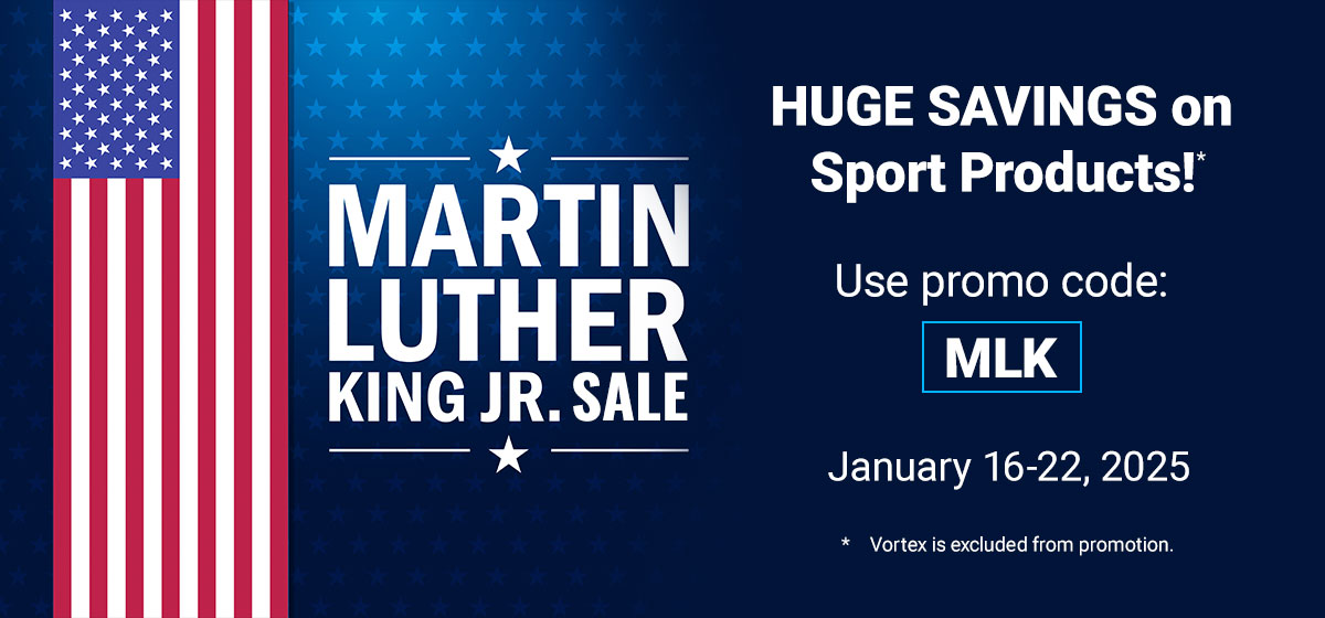 Garrett Direct: Martin Luther King Jr. Sale! Huge savings on sport products! Use promo code 