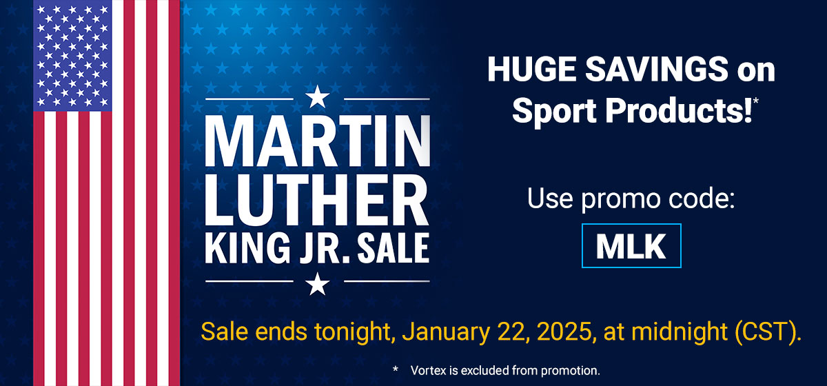 Garrett Direct: Martin Luther King Jr. Sale! Huge savings on sport products! Use promo code 