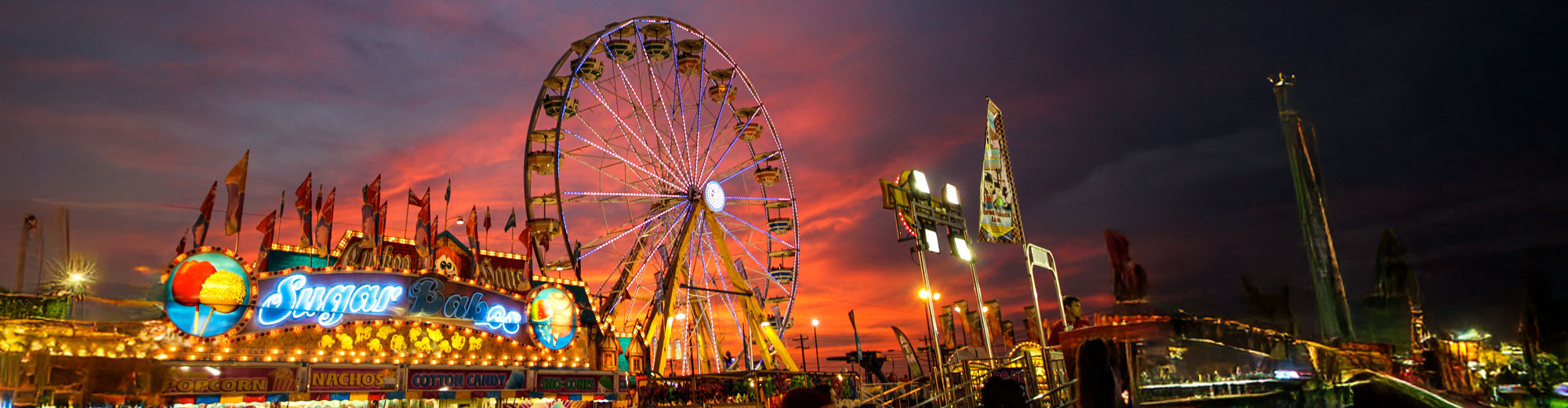 State Fair at night