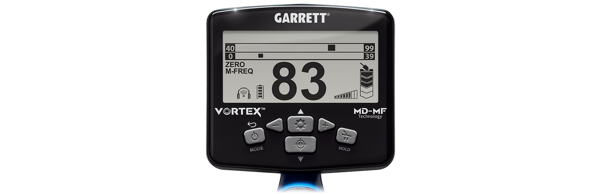 Garrett VX7 Control Panel