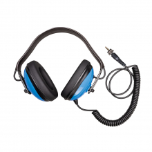 Vortex submersible headphones with expandable cord