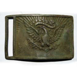 Schwertgürtelplatte aus dem US-Bürgerkrieg, gefunden von Chris U.