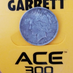 Pièce d’un dollar de la paix en argent de 1923, trouvée par Ron P.