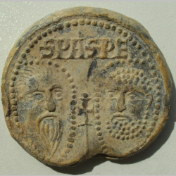 1316-1334, Papal seal, found by Bostyn D.
