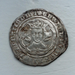 Edward III silver groat, found by Simon O.