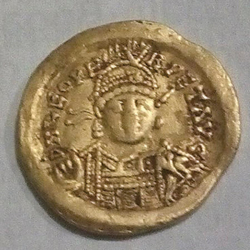 Römische Goldmünze, gefunden von Tomislaw B.