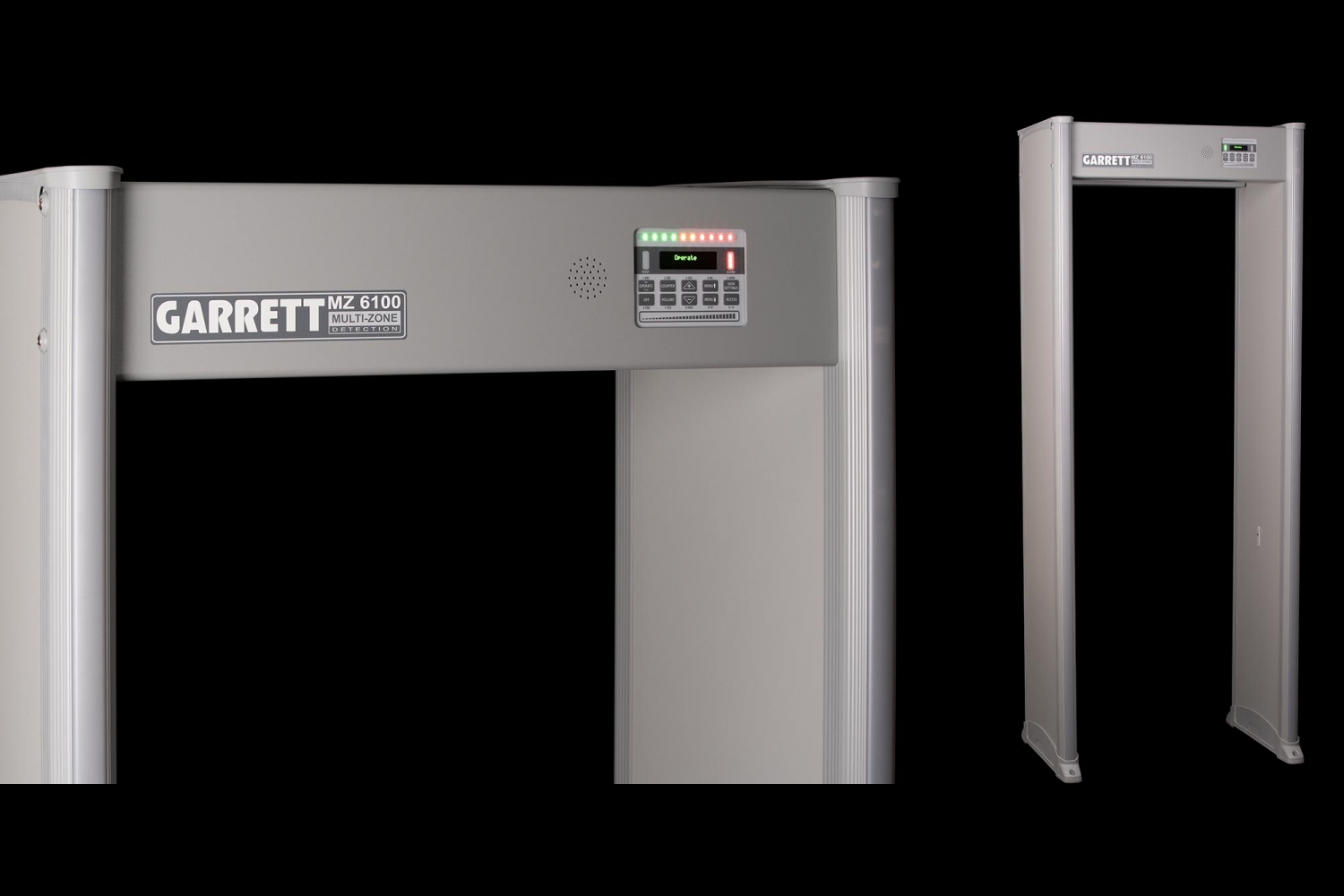Mz 6100 Walk Through Metal Detector Garrett Metal Detectors