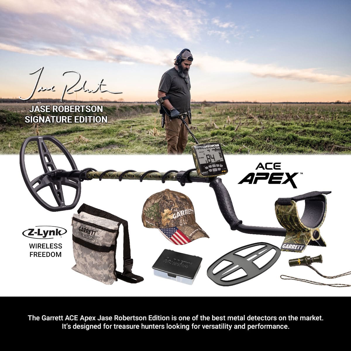 Garrett ACE Apex, Jase Robertson Signature Edition