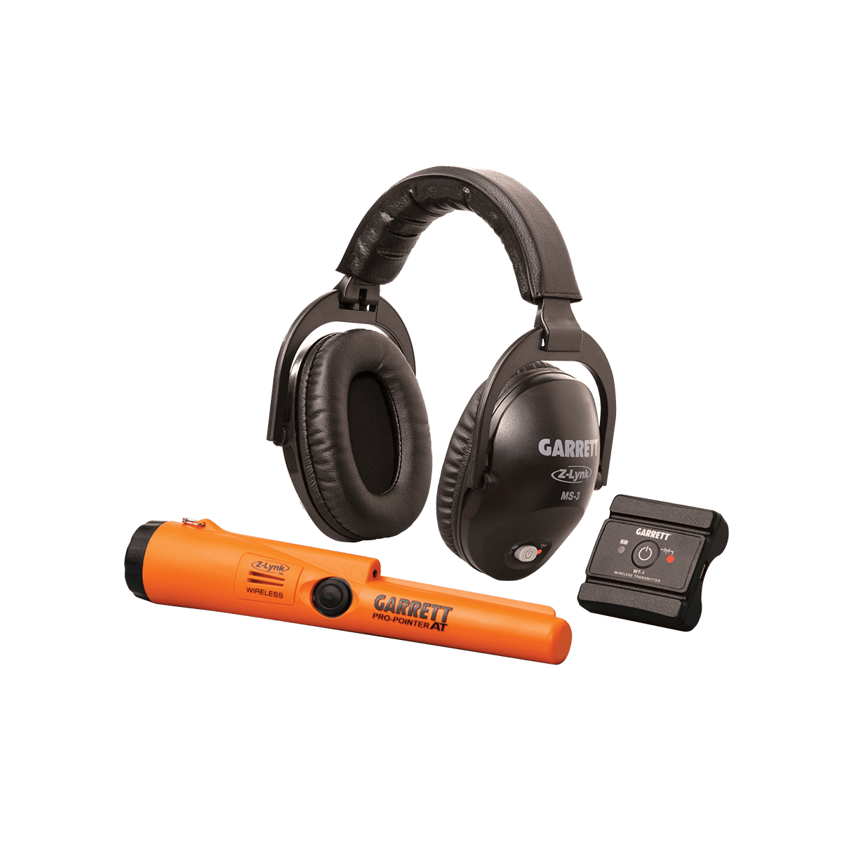 Garrett Pro-Pointer AT Z-Lynk/MS-3 Wireless Headphones Kit