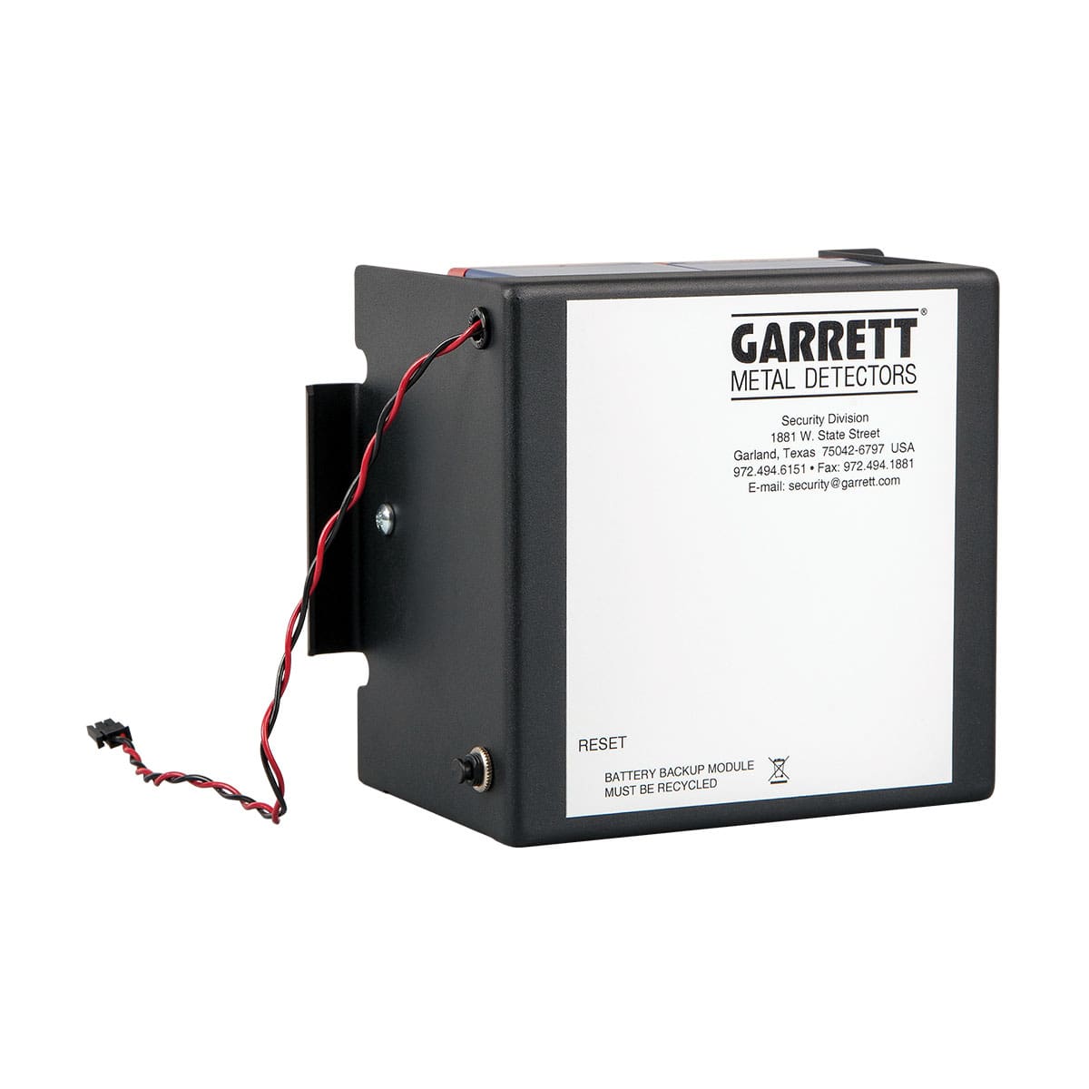 Garrett Lithium Battery – MZ 10 hr